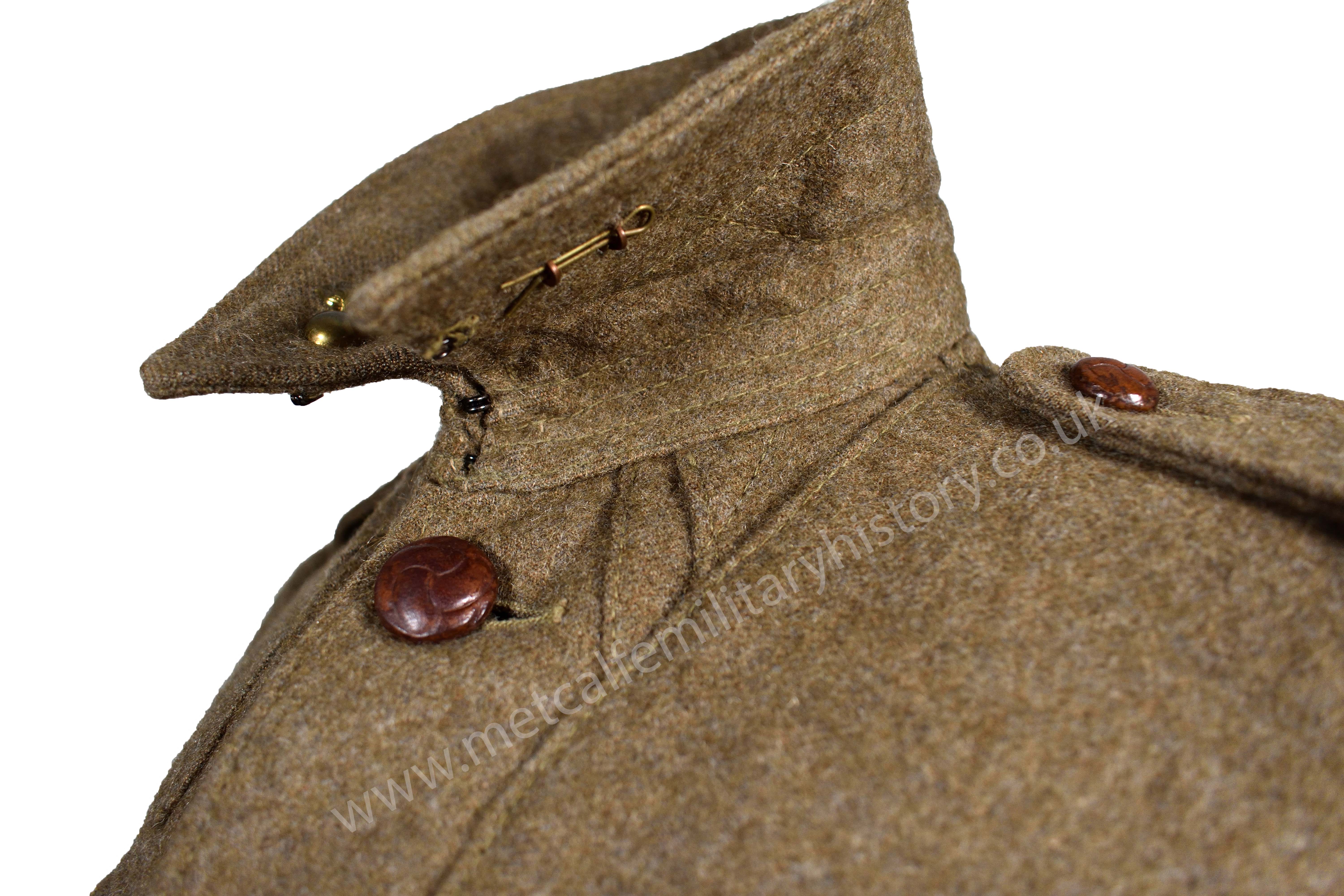 Vintage Canadian Military Officer Dress Jacket / Red Unisex